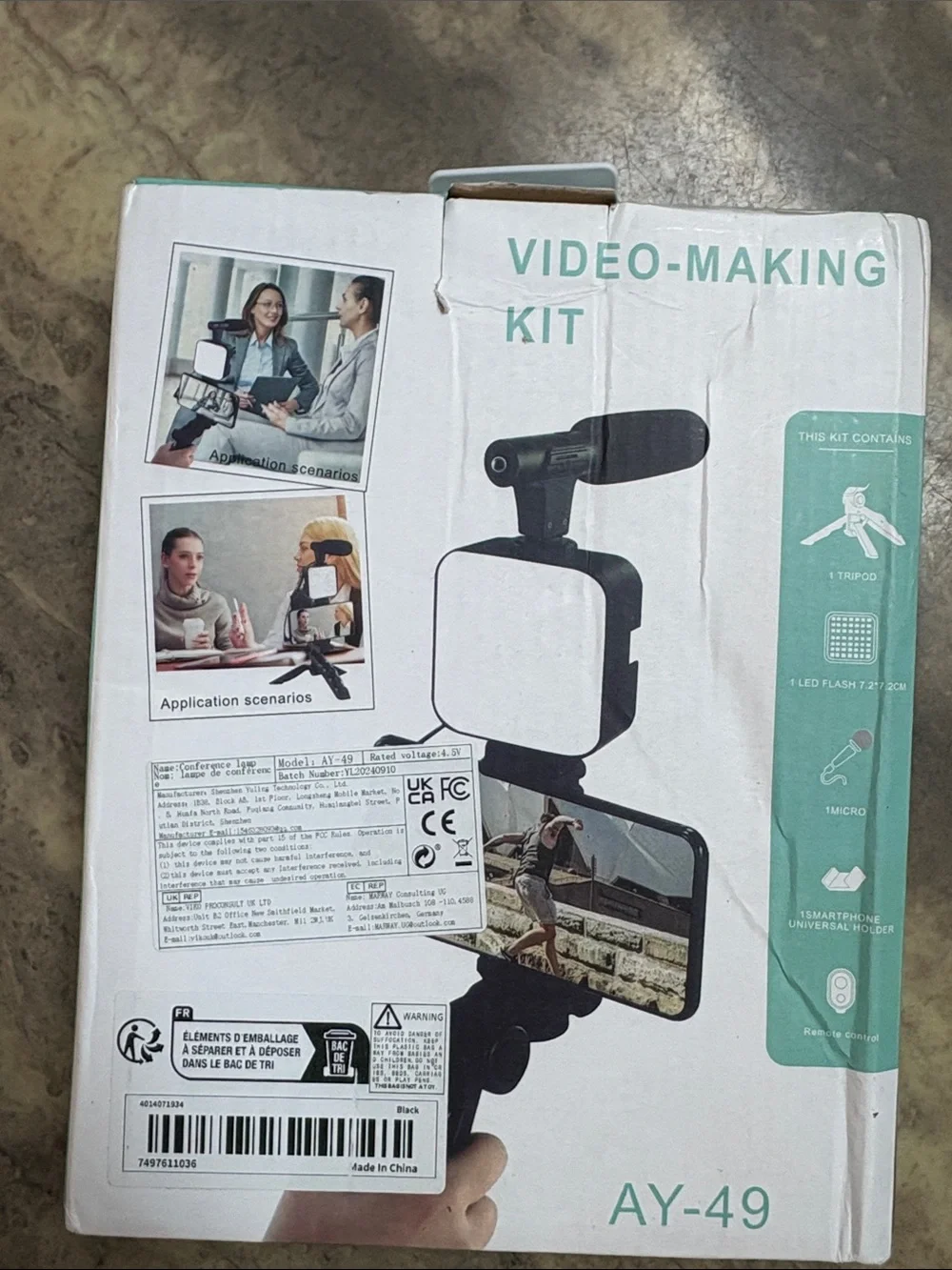 AY-49 Video-Making Kit by (unbranded) — Mint Green